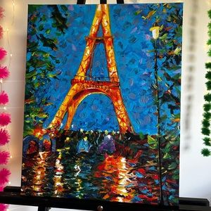 Eiffel Tower- acrylic on canvas